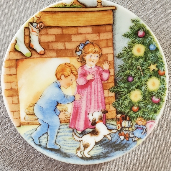 Hallmark Keepsake MORNING OF WONDER 3RD IN THE COLLECTORS PLATE SERIES Christmas - Picture 8 of 8